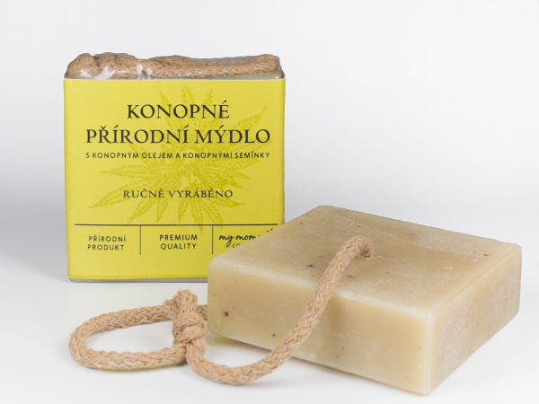 konopné přírodní mýdlo