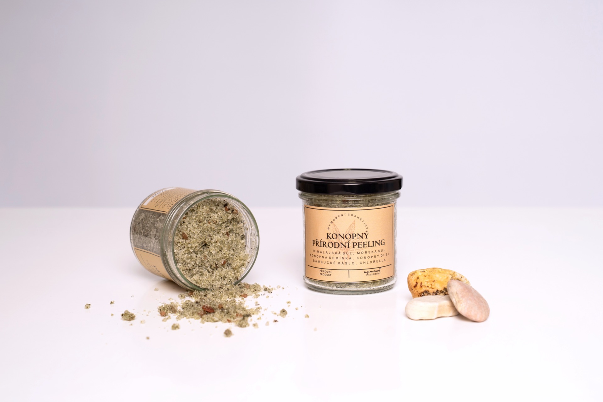 konopný peeling